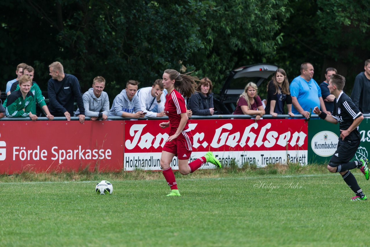 Bild 103 - Aufstiegsspiel SG Borgstedt/Brekendorf - SV Wahlstedt : Ergebnis: 1:4